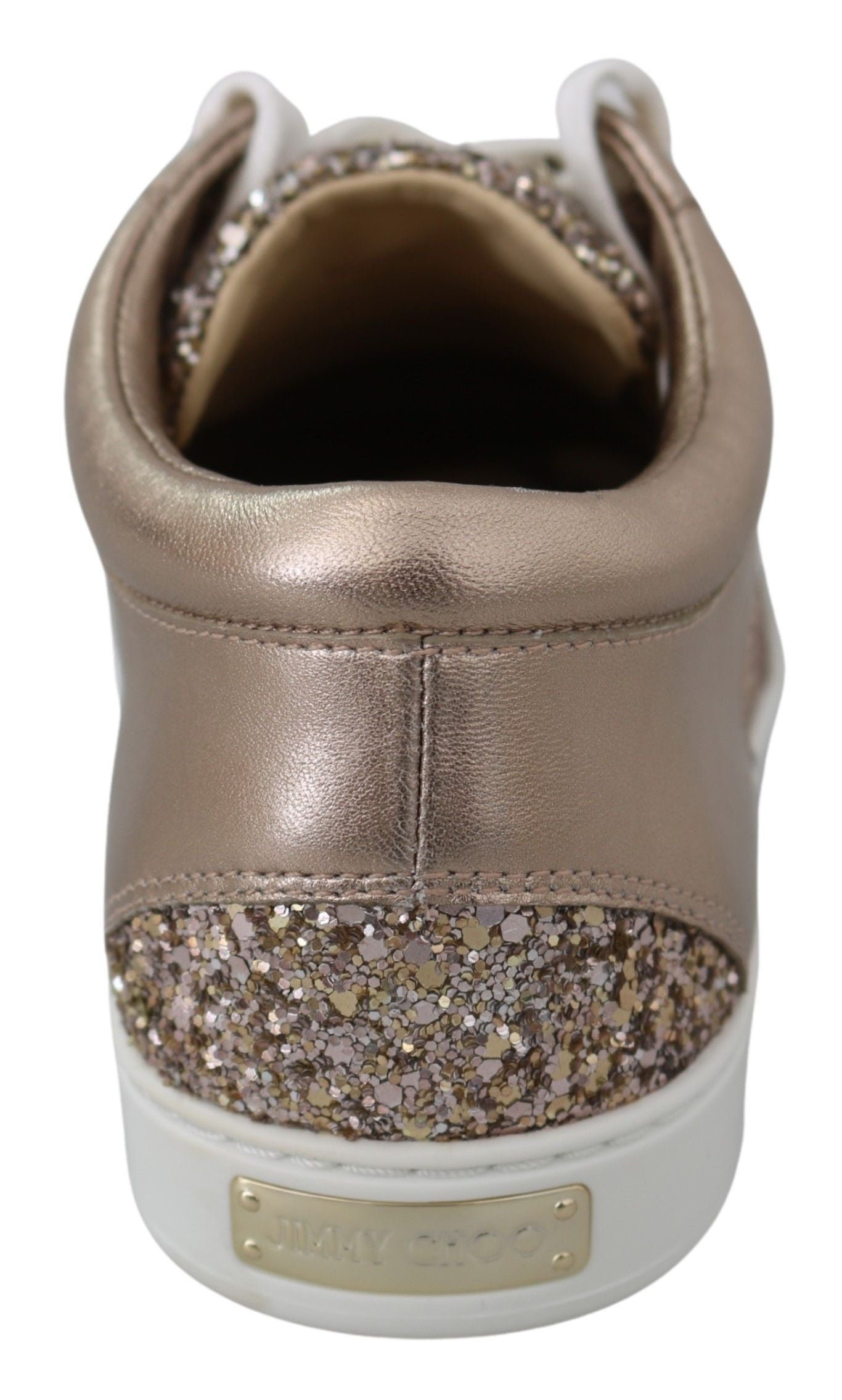 Jimmy Choo Ballet Pink Leather Miami Women's Sneakers