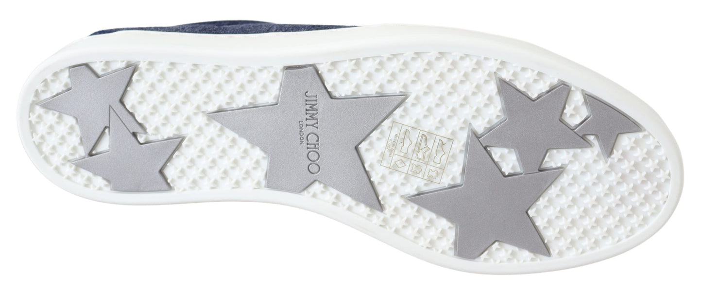 Jimmy Choo Miami Blue Denim Women's Sneakers