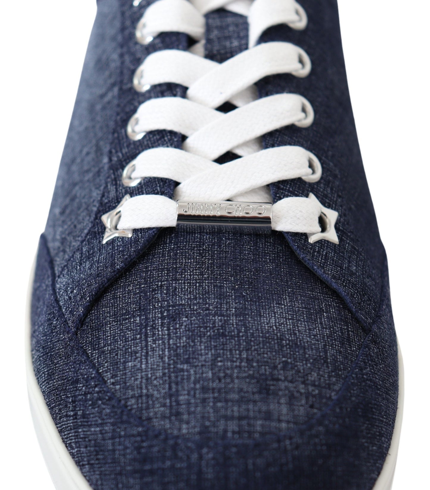 Jimmy Choo Miami Blue Denim Women's Sneakers