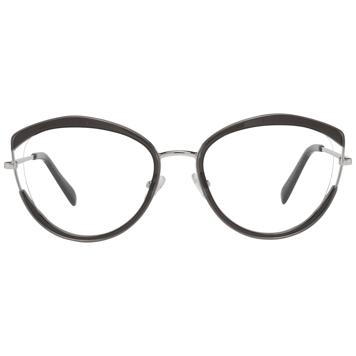 Emilio Pucci Black Metal & Plastic Glasses Women's (Frames)