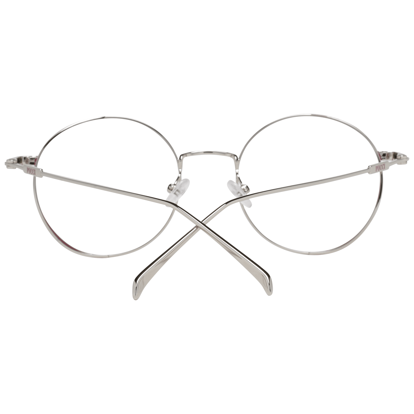 Emilio Pucci Gray Metal Glasses Women's (Frames)