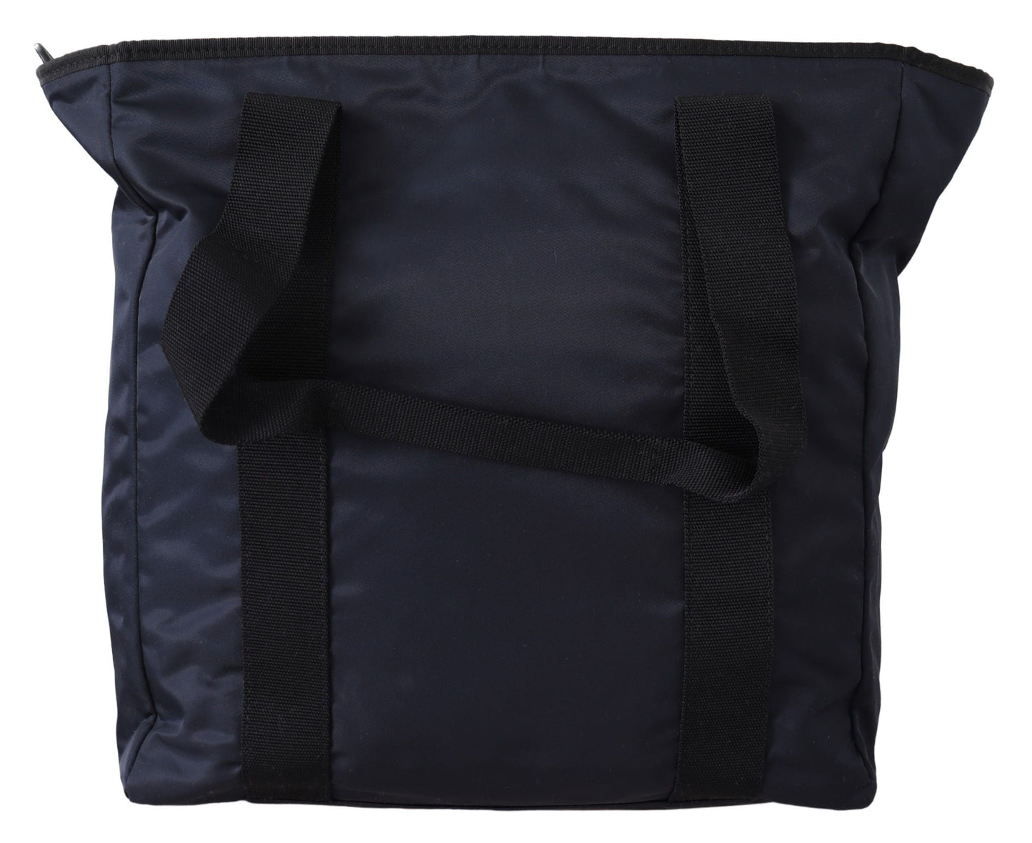 Versace Blue Nylon Tote Men's Bag
