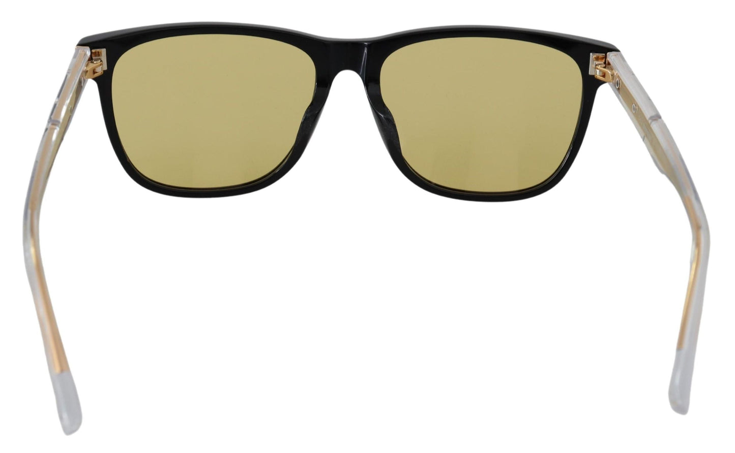 Diesel Black Frame DL0330-D 01E 57 Yellow Transparent Lenses Women's Sunglasses