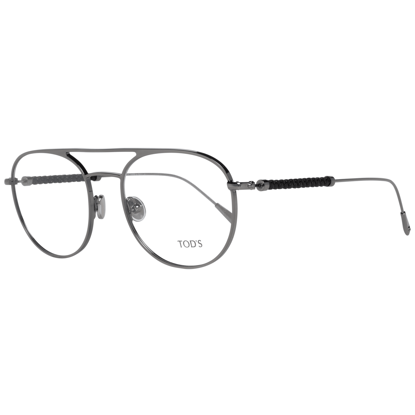 Tod's Silver Metal Glasses Men's (Frames)
