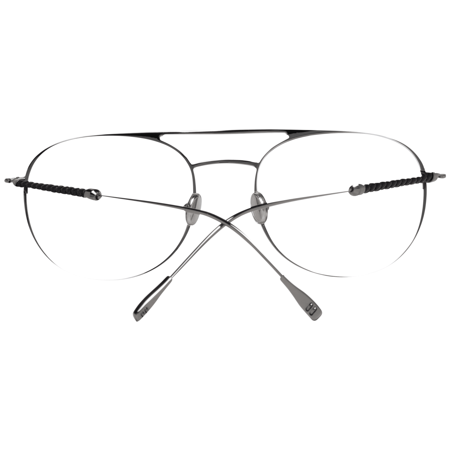 Tod's Silver Metal Glasses Men's (Frames)