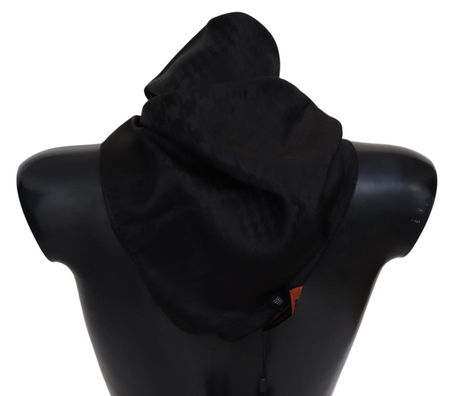 Missoni Black Wool Knit Unisex Neck Wrap Shawl Men's Scarf