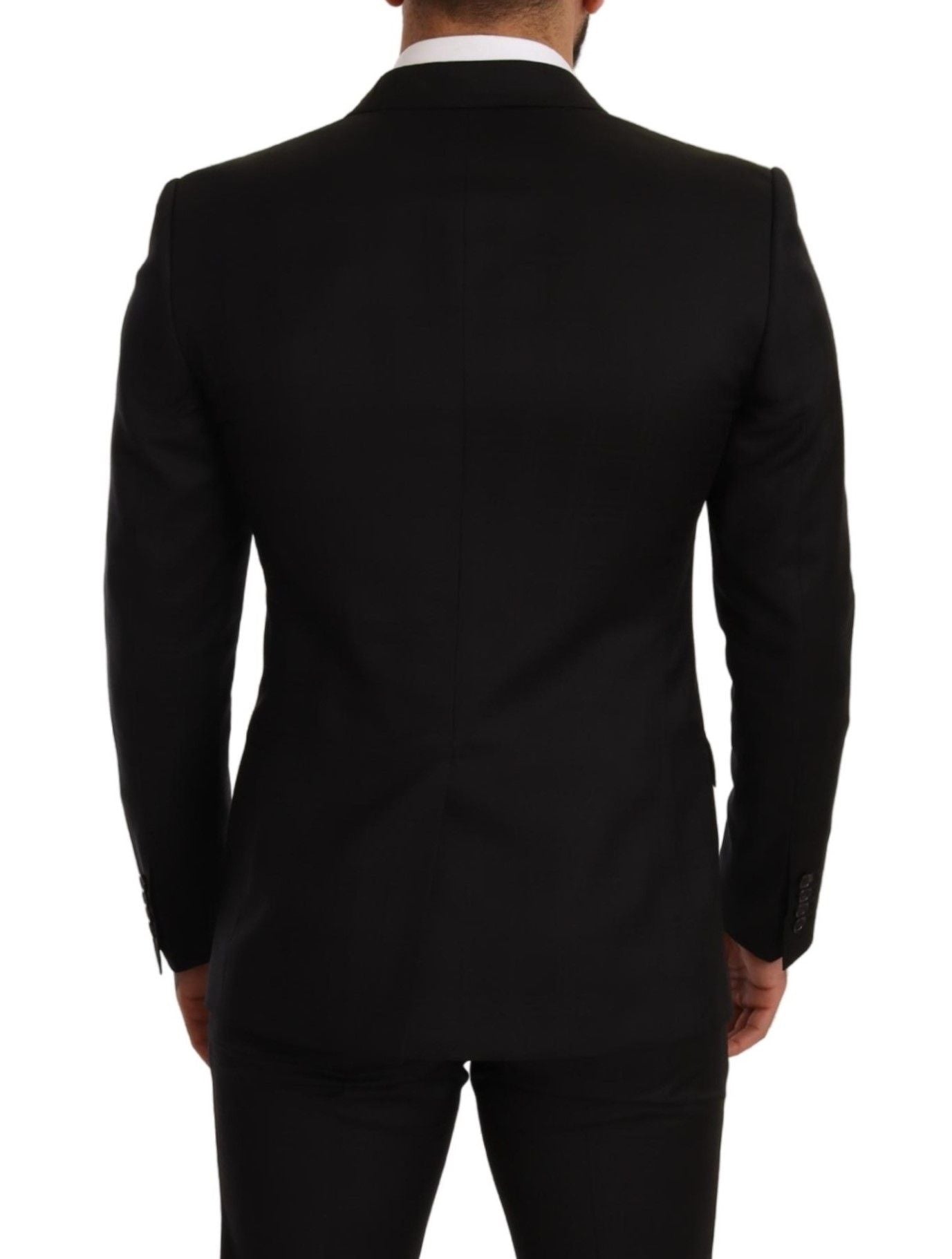 Dolce & Gabbana Black Check MARTINI SLIM FIT 2 Piece Men's Suit