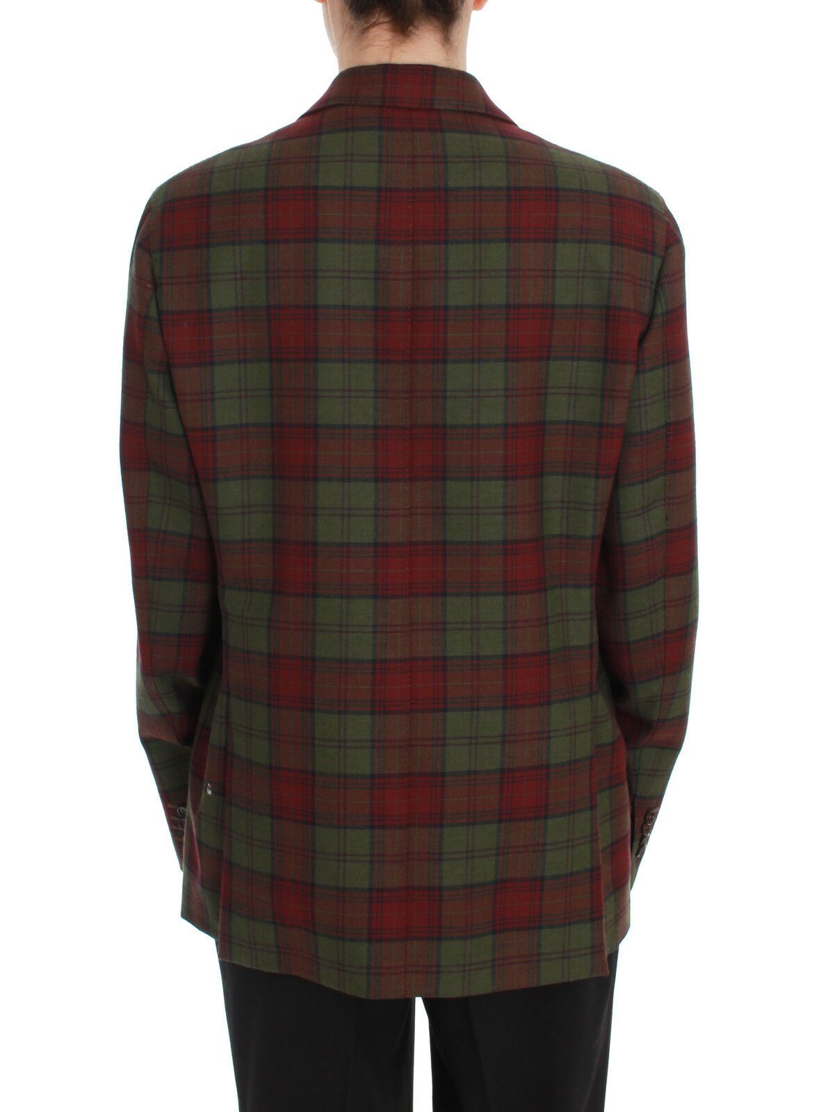 BENCIVENGA Green Wool Double Breasted Women's Bordeaux
