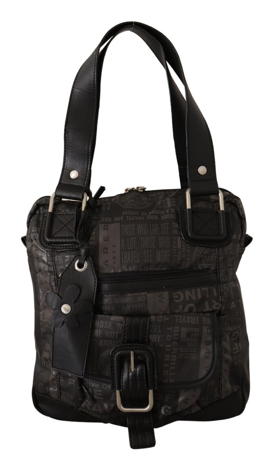 WAYFARER Black Printed Logo Shoulder HandWomen's Purse Women's Bag