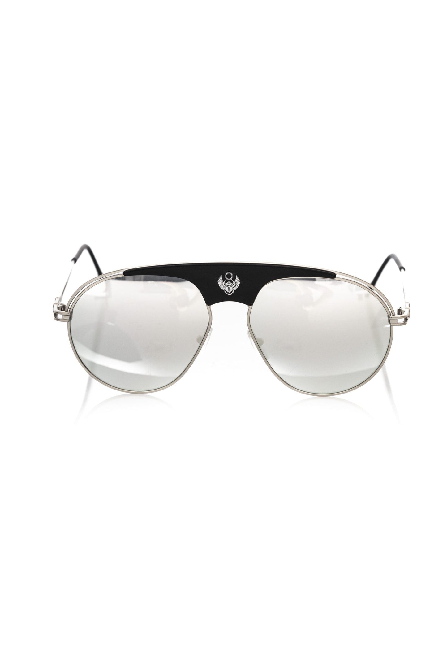 Frankie Morello Multicolor Metallic Fibre Men Men's Sunglass