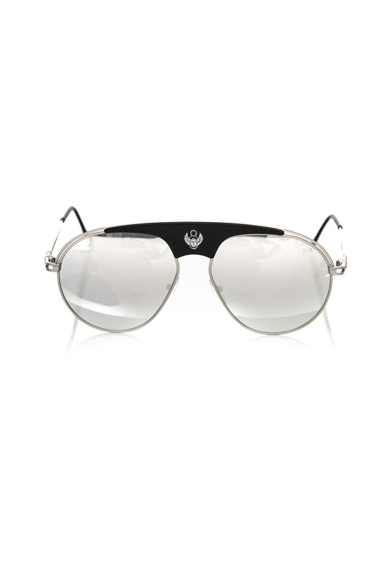 Frankie Morello Multicolor Metallic Fibre Men Men's Sunglass
