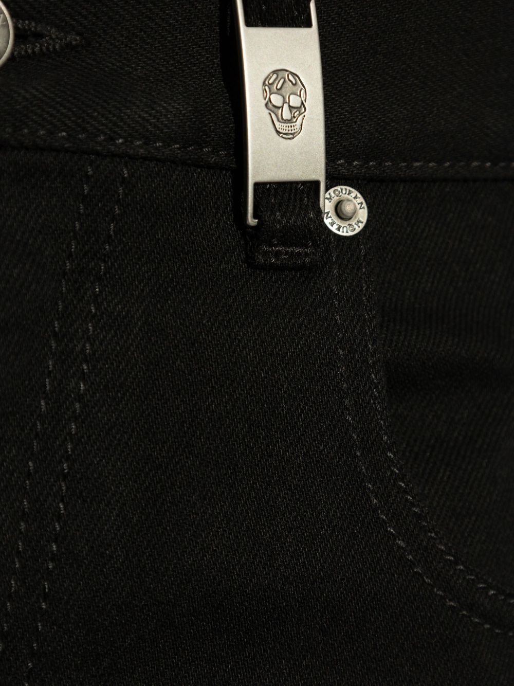 Alexander Mcqueen Men's Straight-Leg Jeans