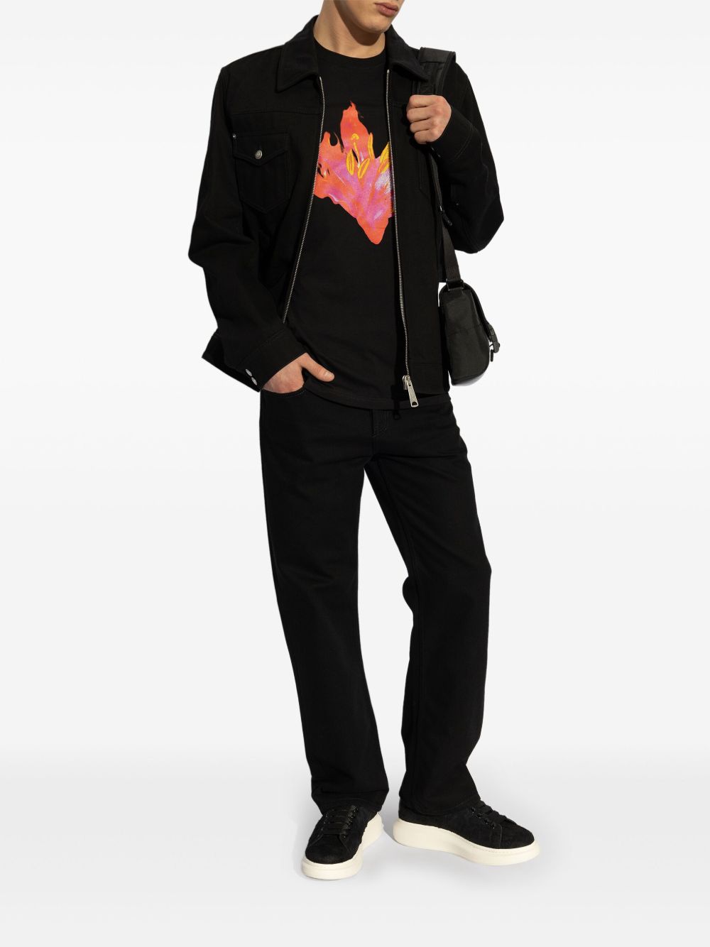 Alexander Mcqueen Men's Straight-Leg Jeans