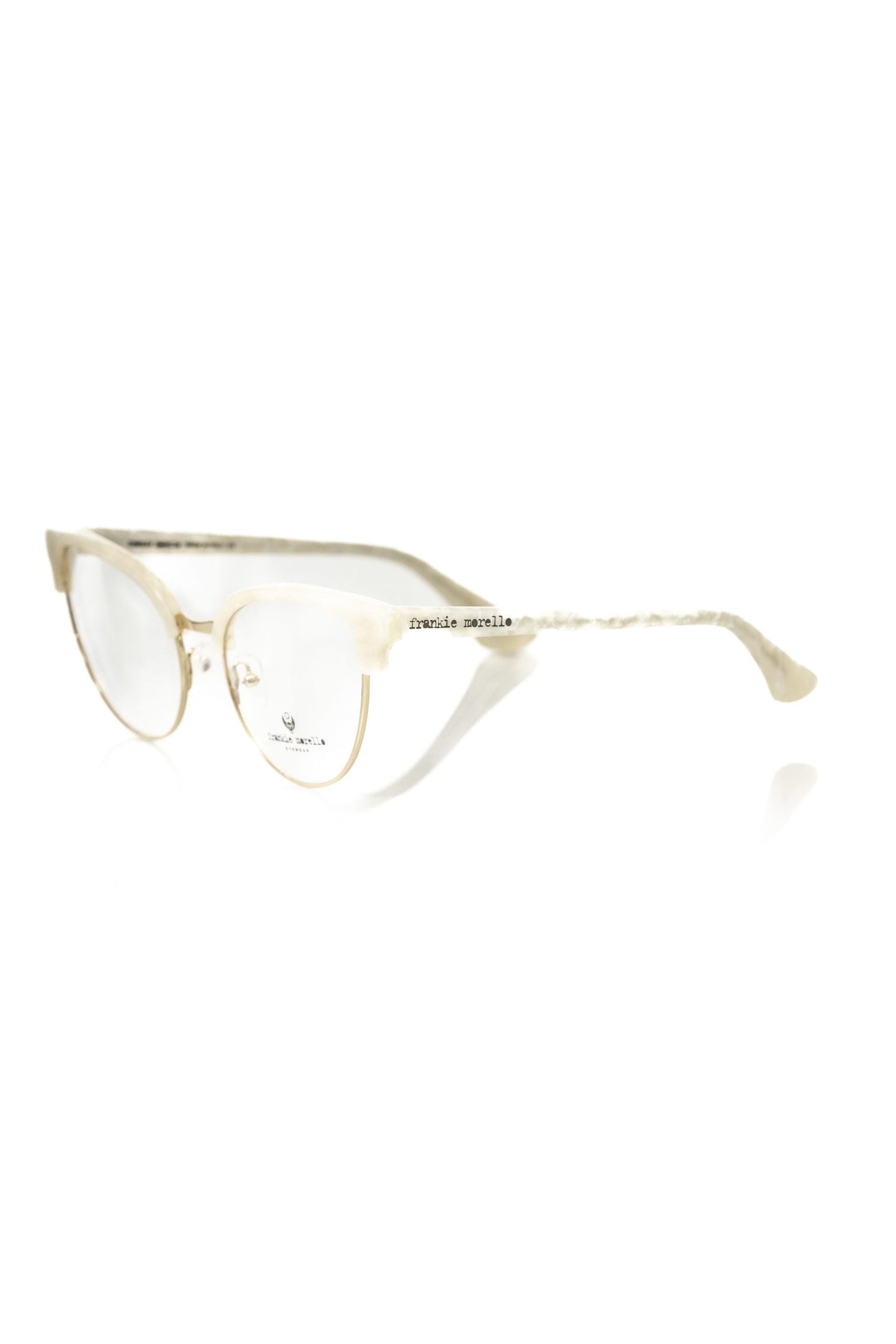 Frankie Morello White Metallic Women's Women's Frame