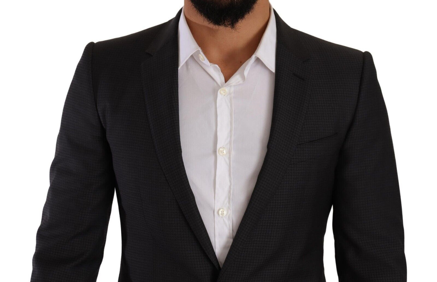 Dolce & Gabbana Black MARTINI Single Breasted 2 Piece Men's Suit