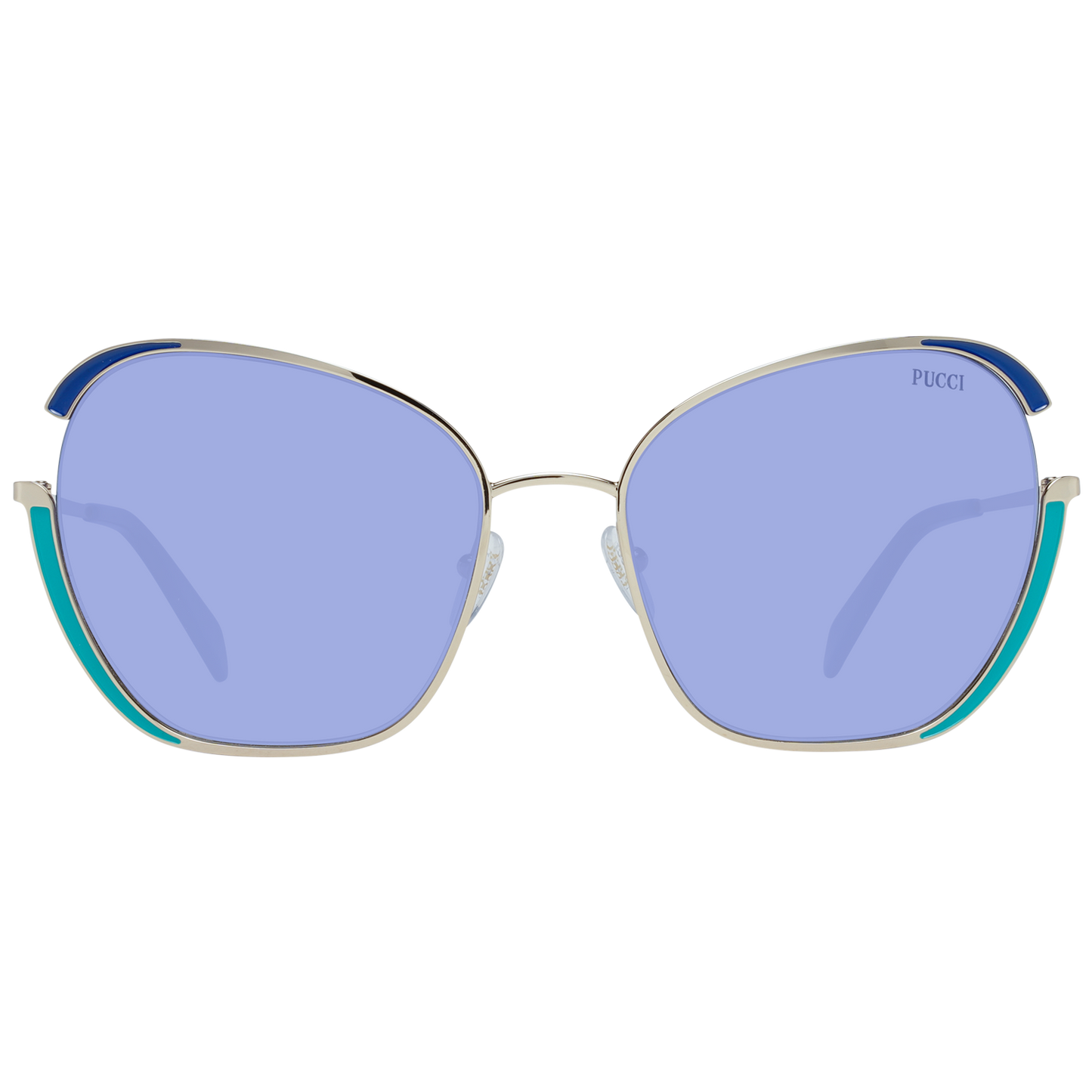 Emilio Pucci Gold Metal Women's Sunglasses