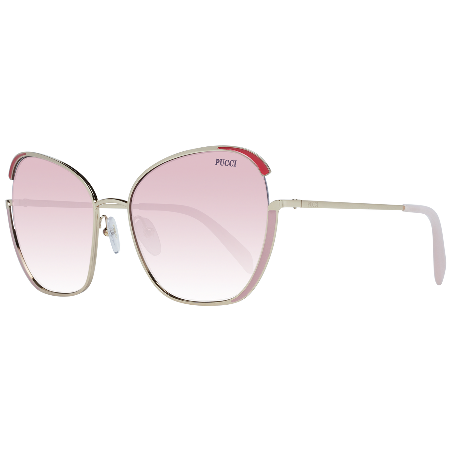Emilio Pucci Gold Metal Women's Sunglasses