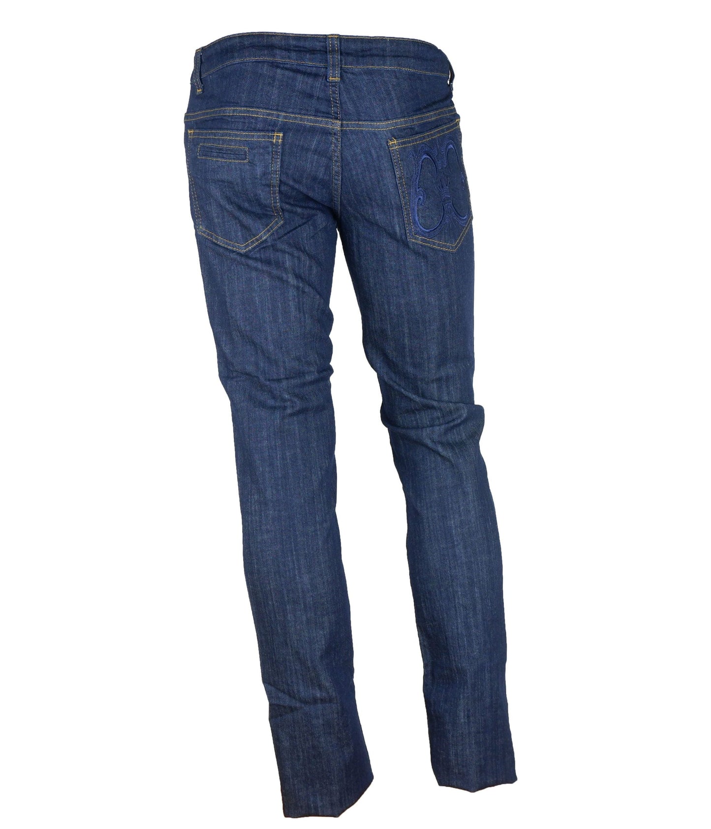 Cavalli Class Blue Cotton Jeans & Men's Pants