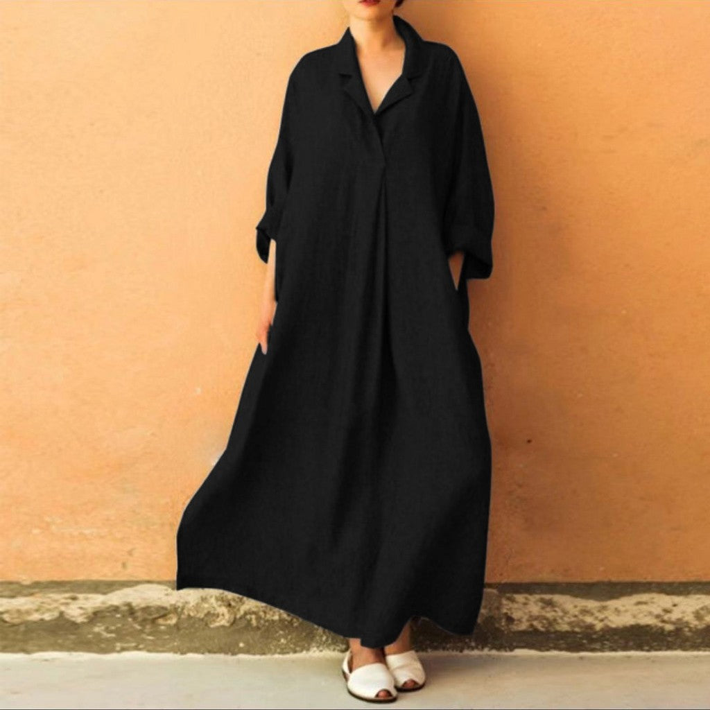 Bohemian Loose Waist Women Dress
