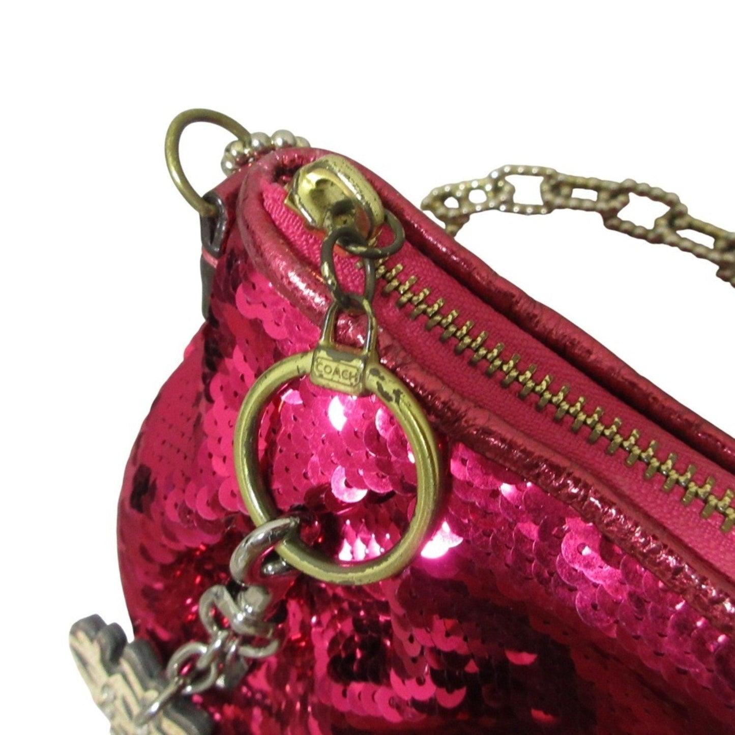 Coach Pink Handbag Pouch (Pre-Owned)