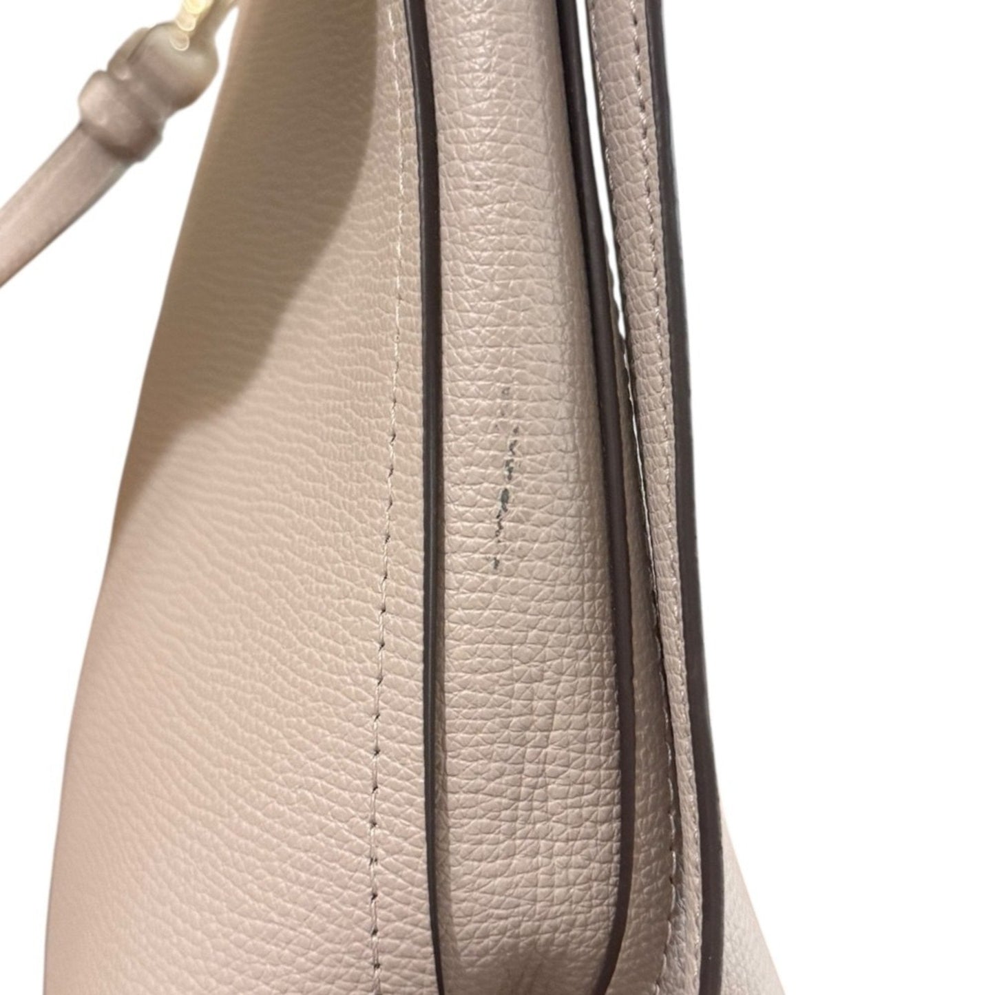 Kate Spade Grayish Leather Handbag Shoulder Bag (Pre-Owned)