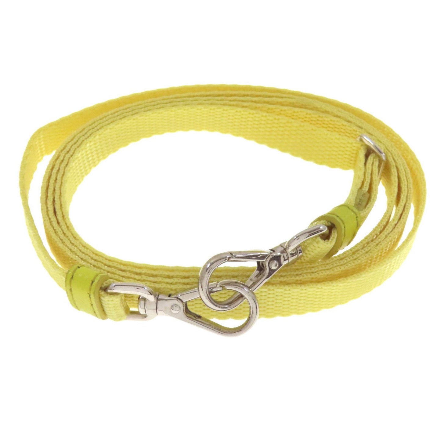 Prada Yellow Nylon Handbag (Pre-Owned)