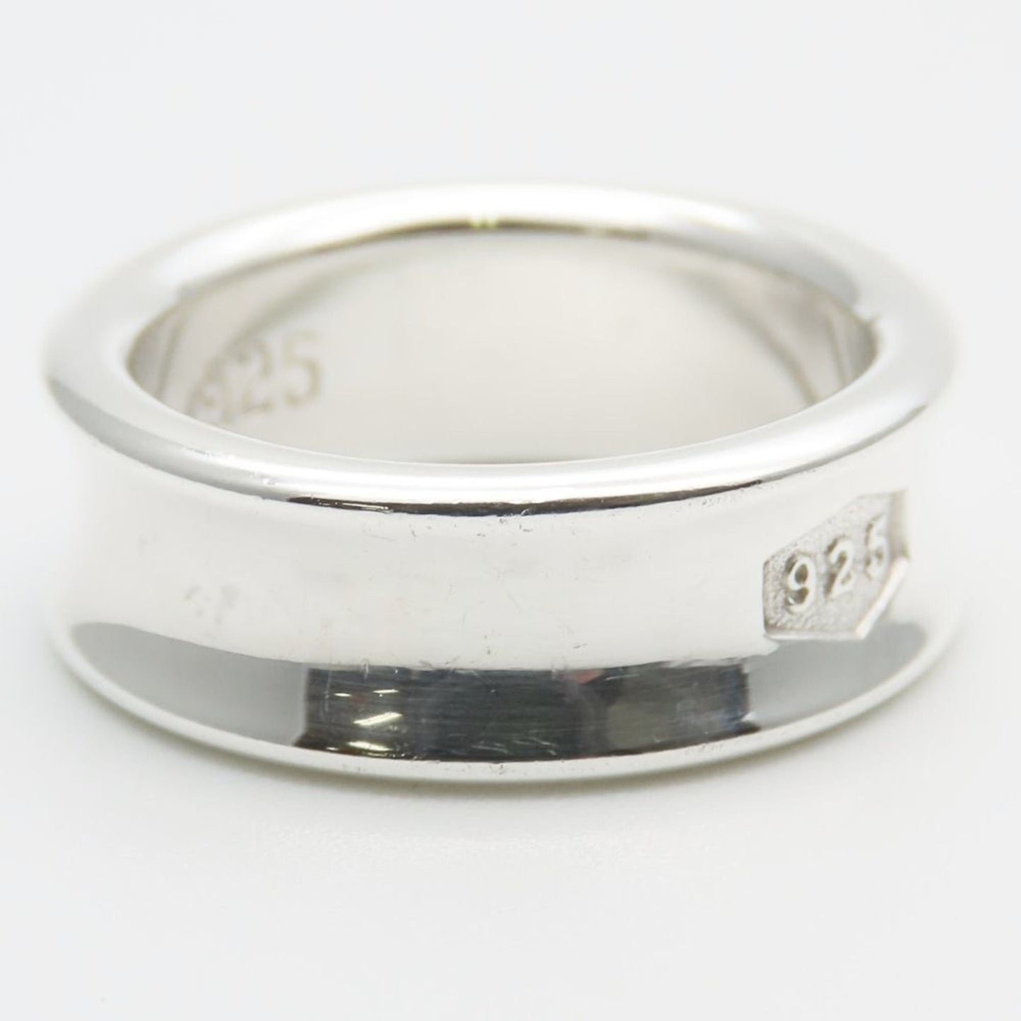 Tiffany Silver Silver 925 Band Ring (Pre-Owned)