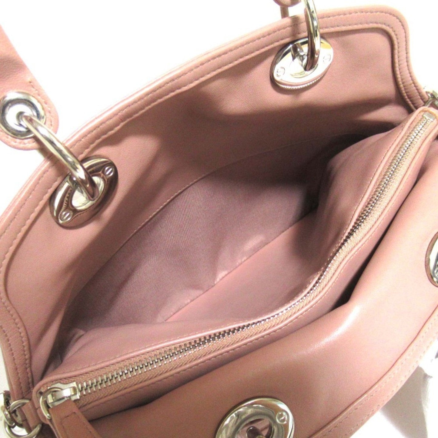 Christian Dior Pink Handbag Shoulder Bag (Pre-Owned)