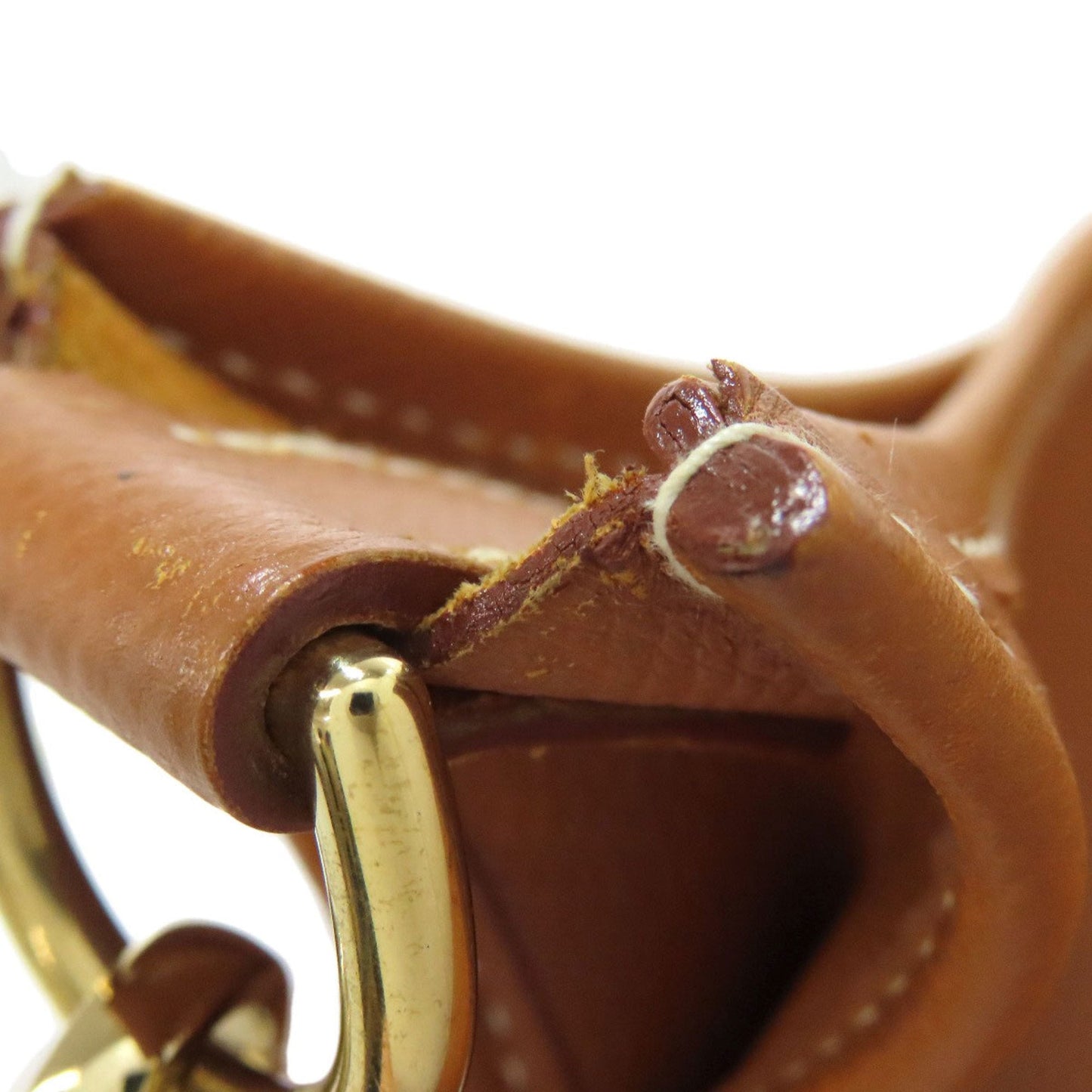 Hermes Gold Epsom Leather Shoulder Bag (Pre-Owned)