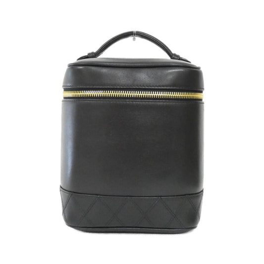Chanel Black Leather Handbag (Pre-Owned)