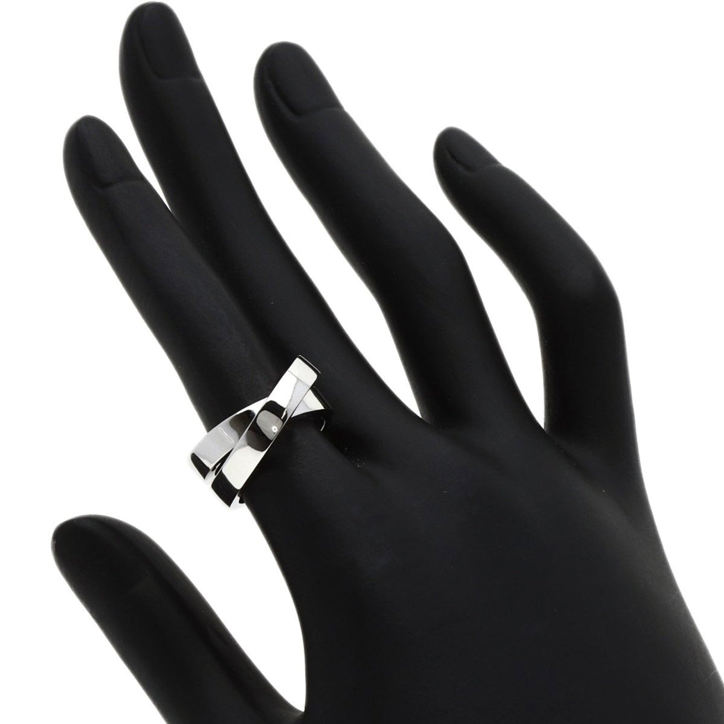 Cartier White Gold White Gold (18K) Band Ring (Pre-Owned)