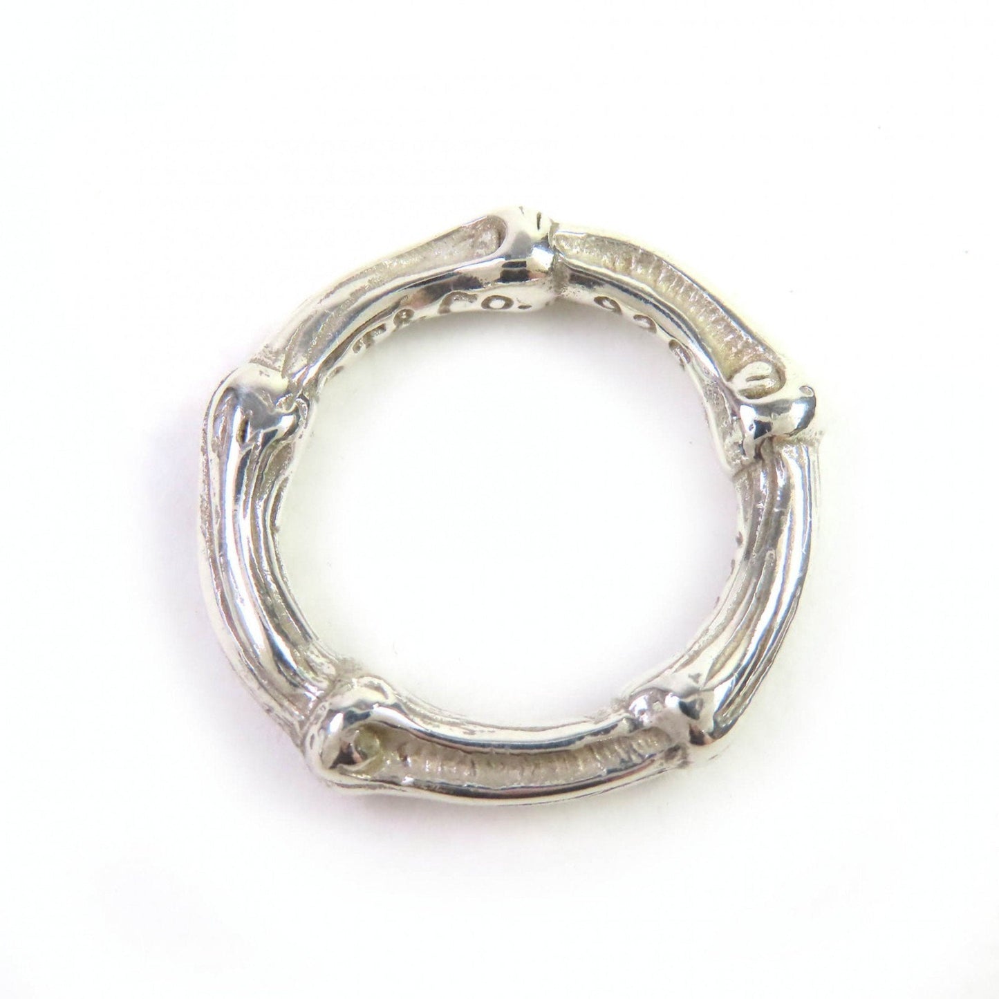 Tiffany Silver Silver 925 Band Ring (Pre-Owned)