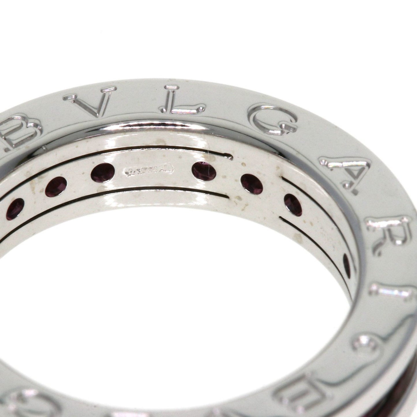 Bvlgari B.Zero1 White Gold White Gold (18K) Band Ring (Pre-Owned)