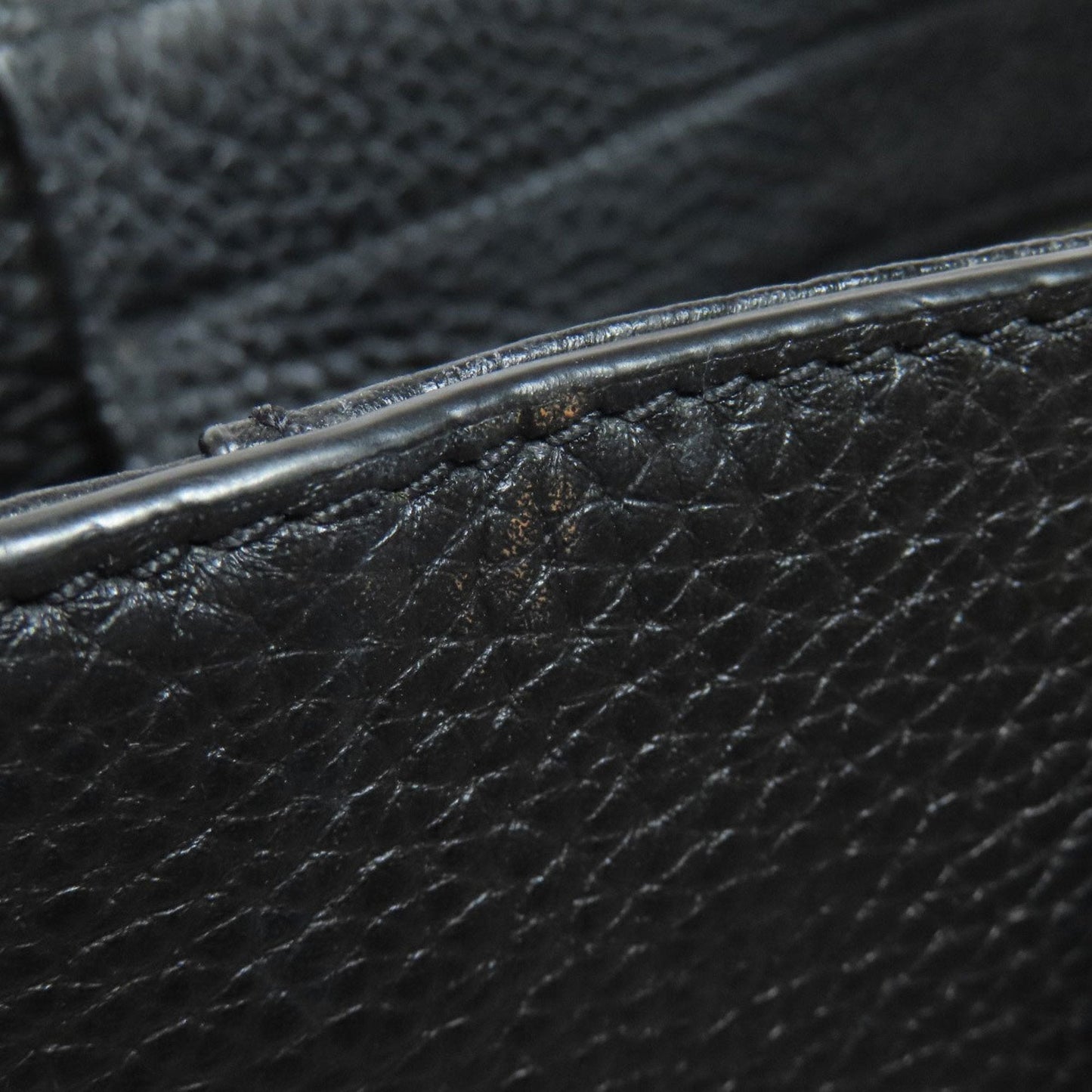 Tory Burch Black Leather Tote Bag (Pre-Owned)