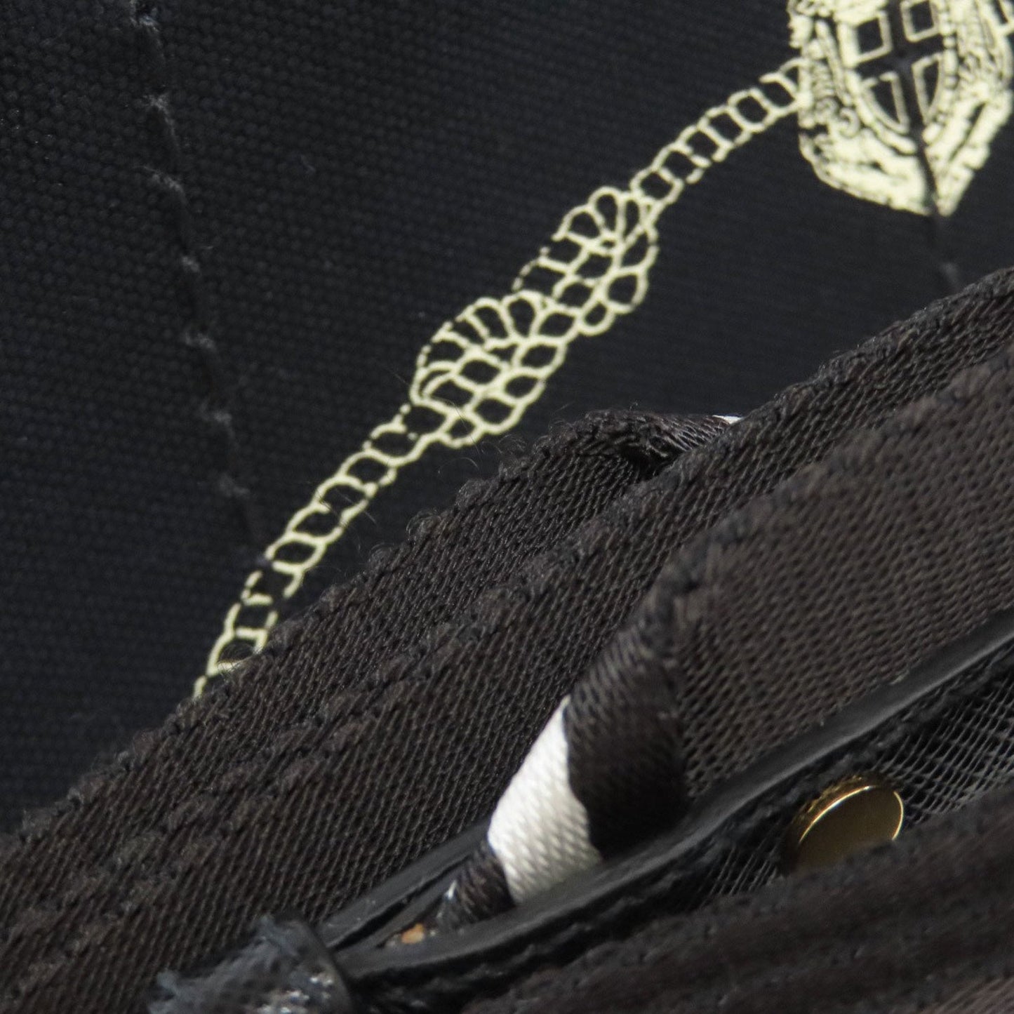 Prada Black Canvas Handbag (Pre-Owned)