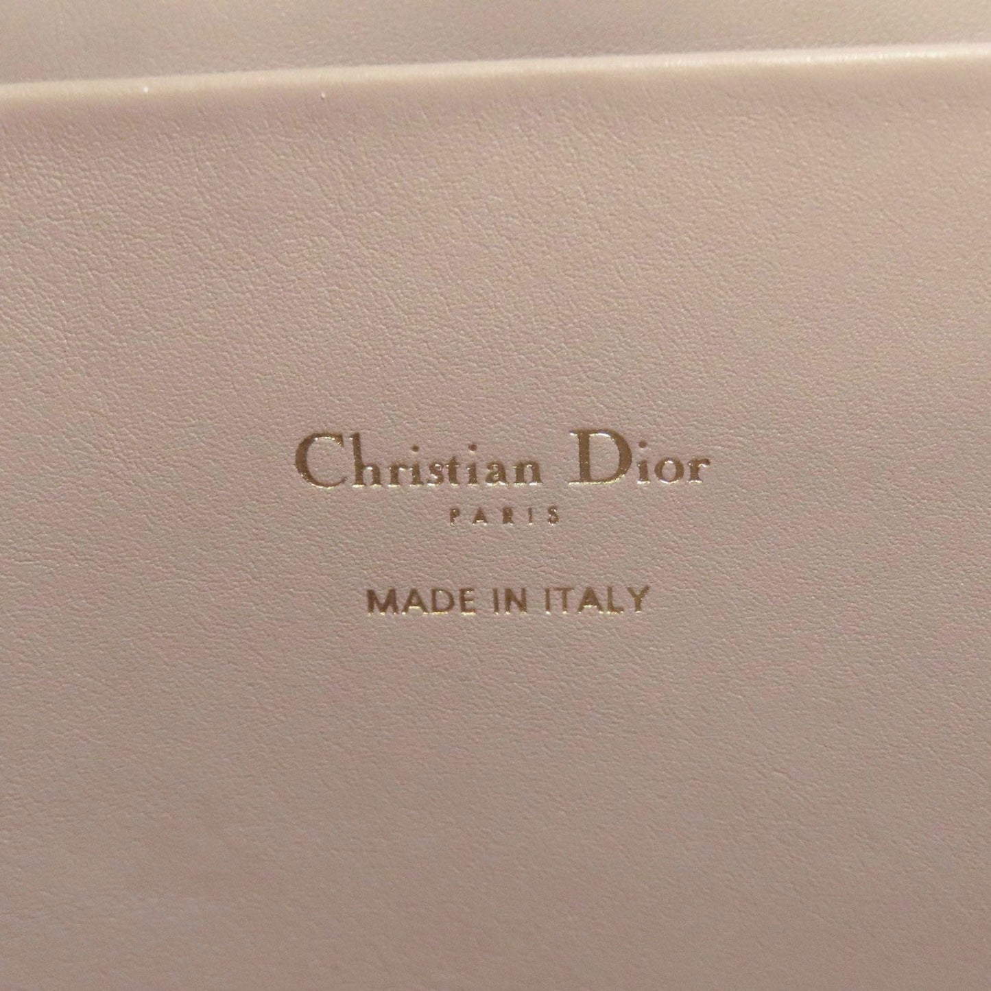 Christian Dior Beige Leather Handbag (Pre-Owned)