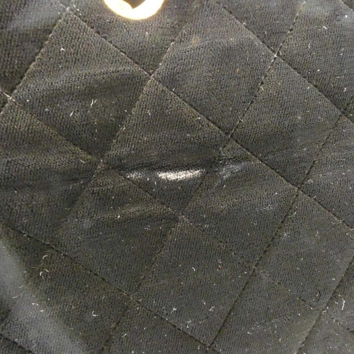 Chanel Black Velvet Handbag (Pre-Owned)