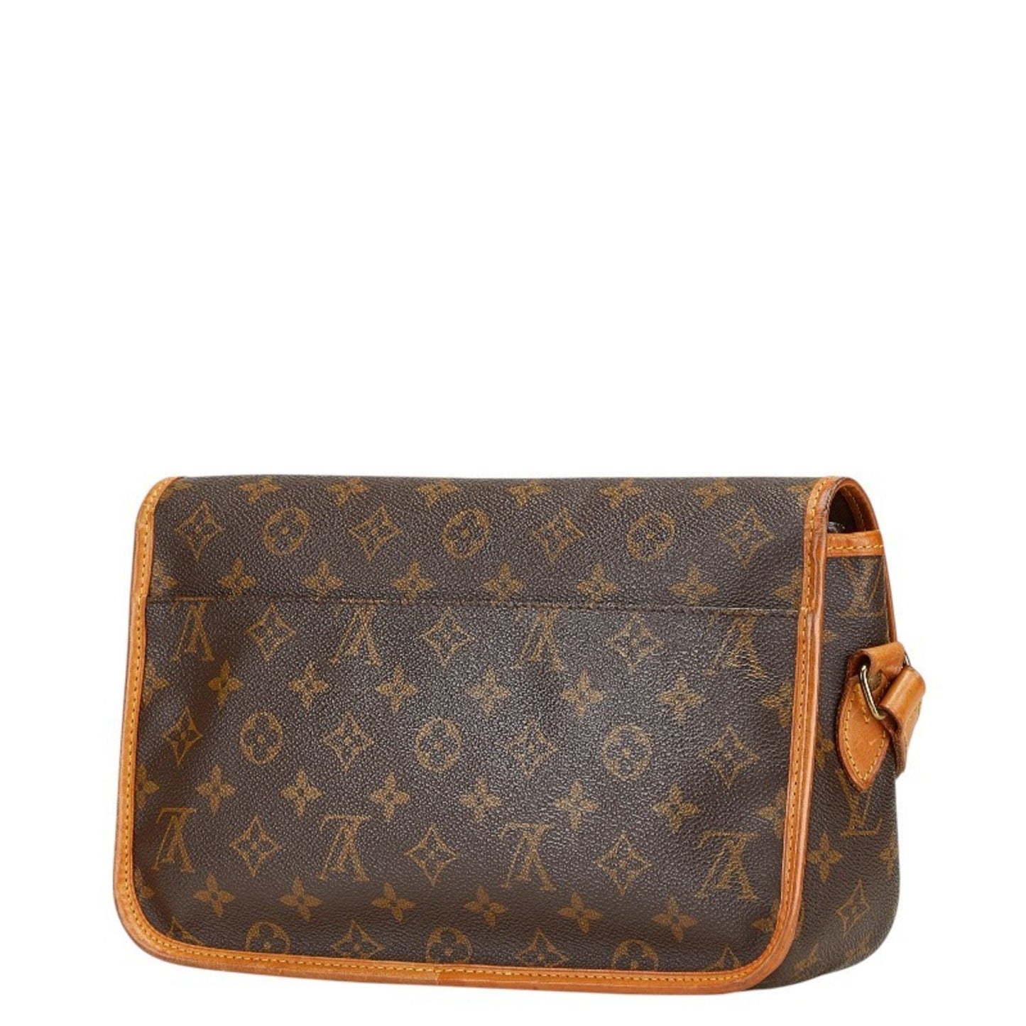 Louis Vuitton Brown Pvc Leather Shoulder Bag (Pre-Owned)