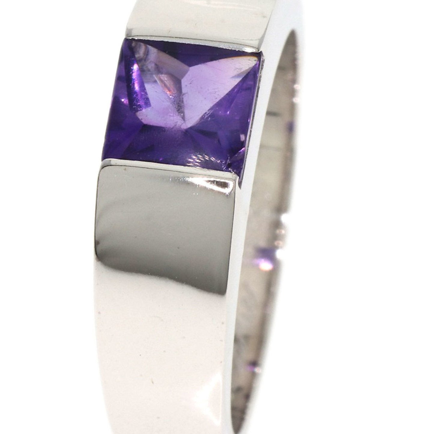 Cartier White Gold White Gold (18K) Band Ring (Pre-Owned)