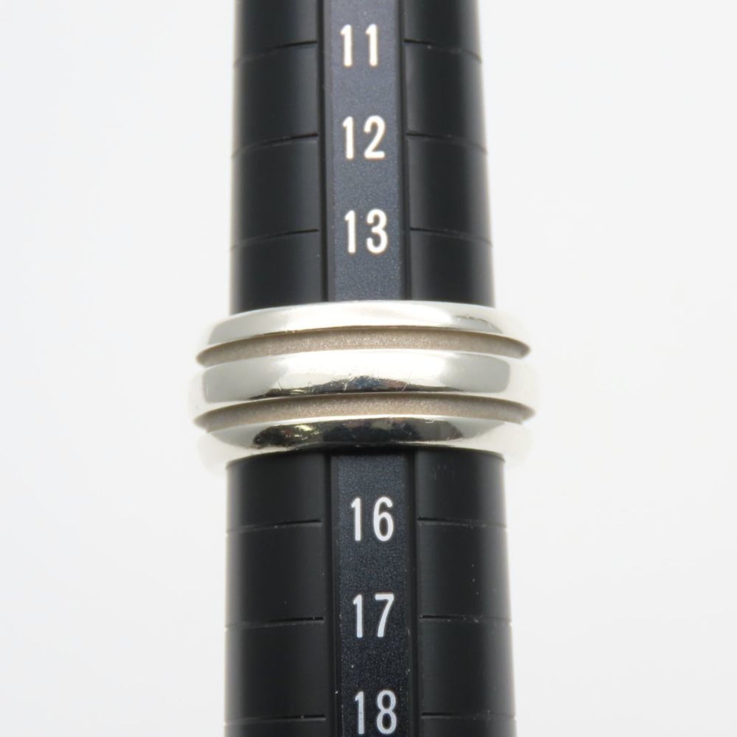 Tiffany Silver Silver 925 Band Ring (Pre-Owned)