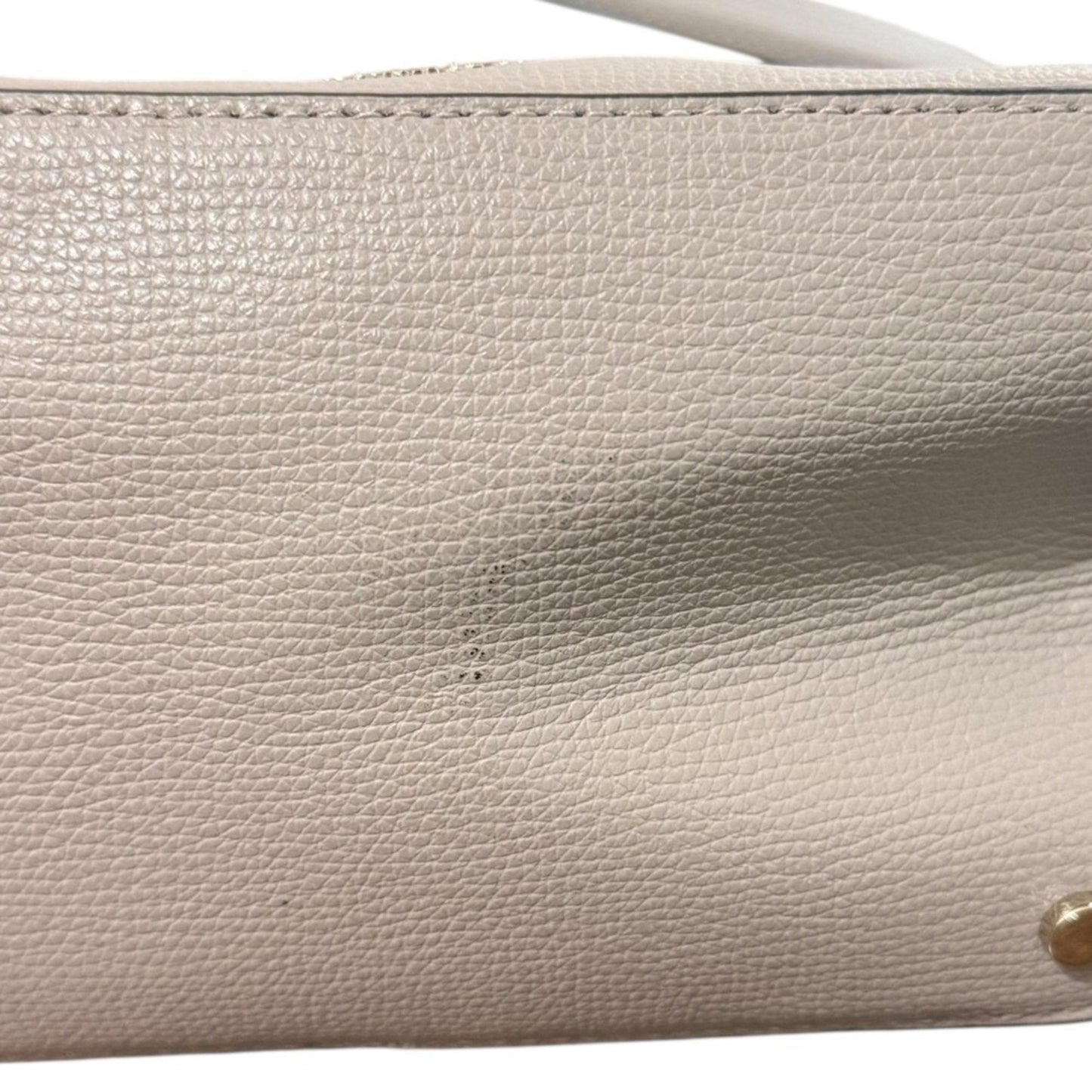 Kate Spade Grayish Leather Handbag Shoulder Bag (Pre-Owned)