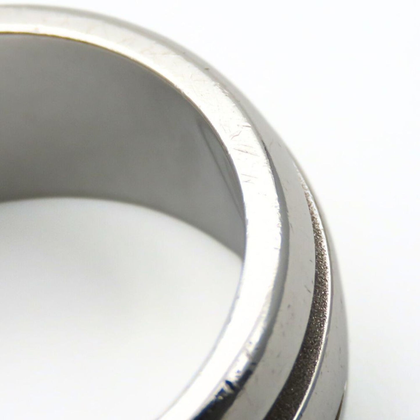 Tiffany Silver Silver 925 Band Ring (Pre-Owned)