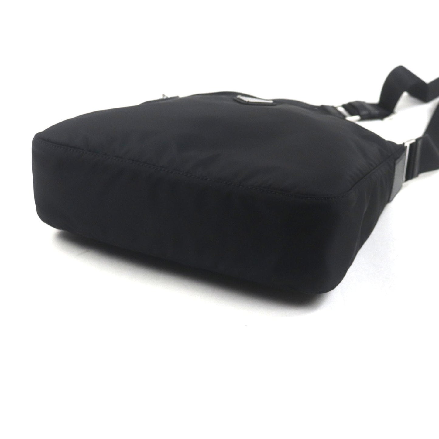 Prada Black Nylon Saffiano Shoulder Bag (Pre-Owned)