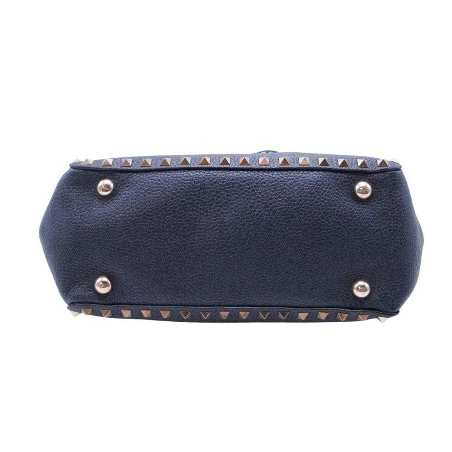 Valentino Garavani Navy Handbag Tote Bag (Pre-Owned)
