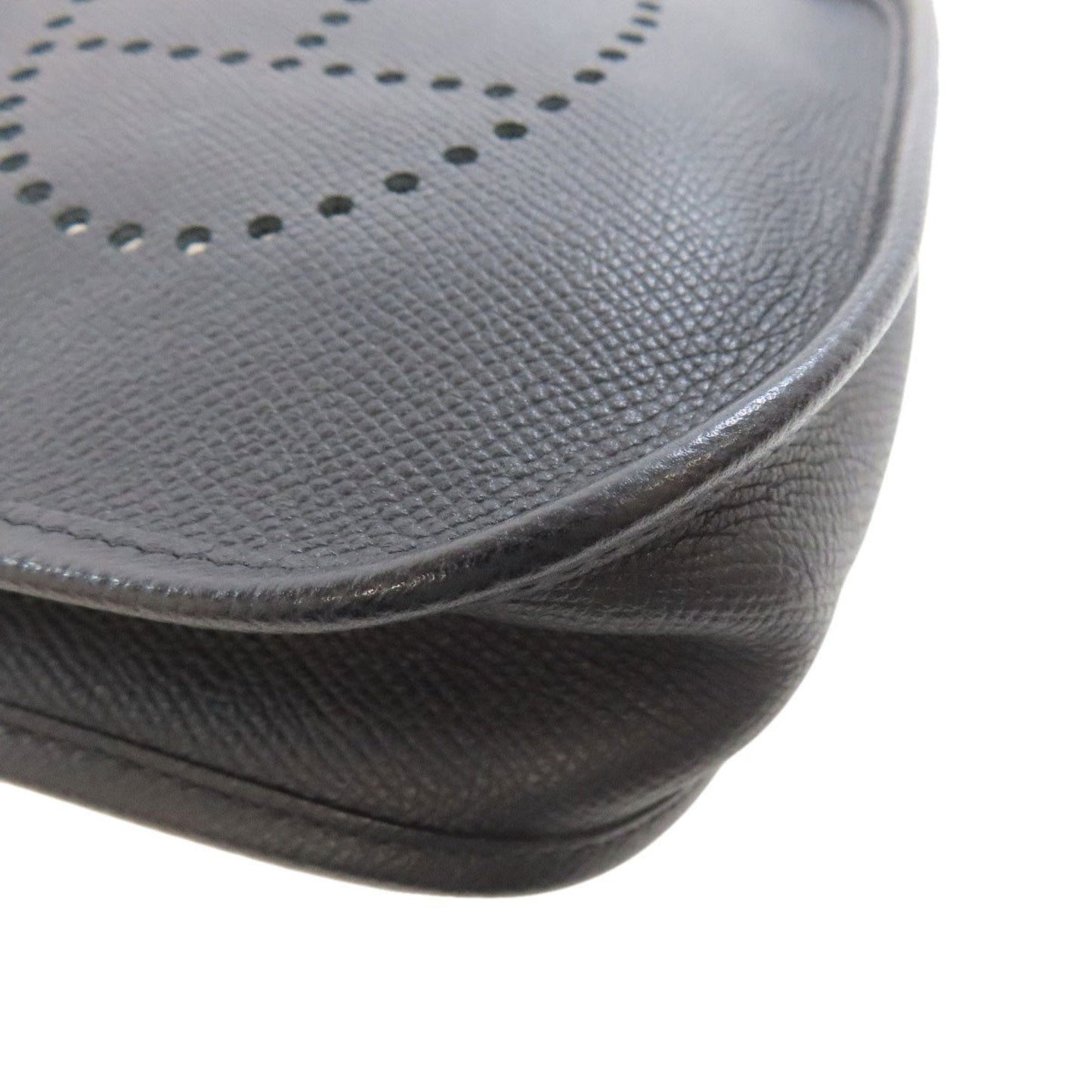 Hermes Black Epsom Leather Shoulder Bag (Pre-Owned)