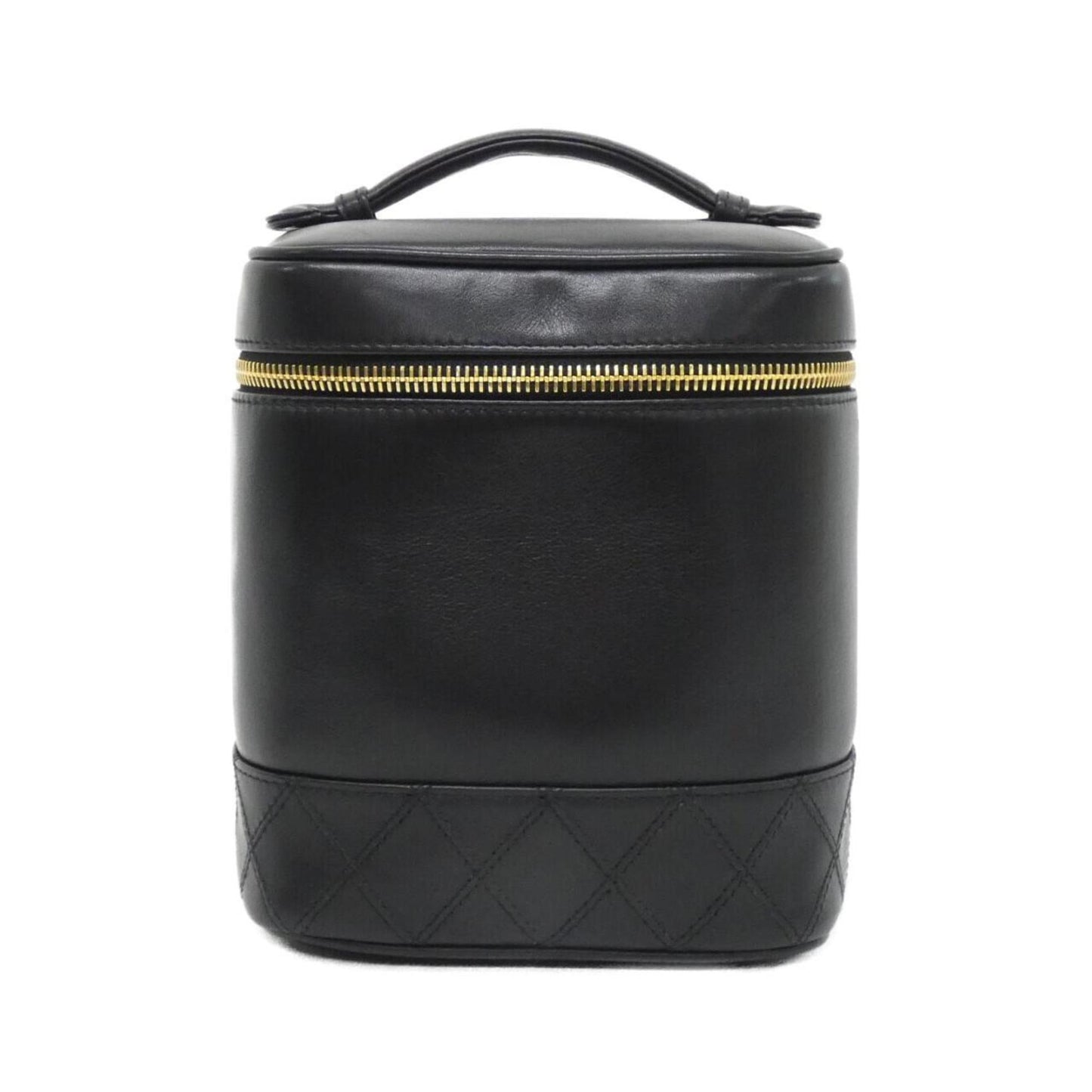 Chanel Black Leather Handbag (Pre-Owned)