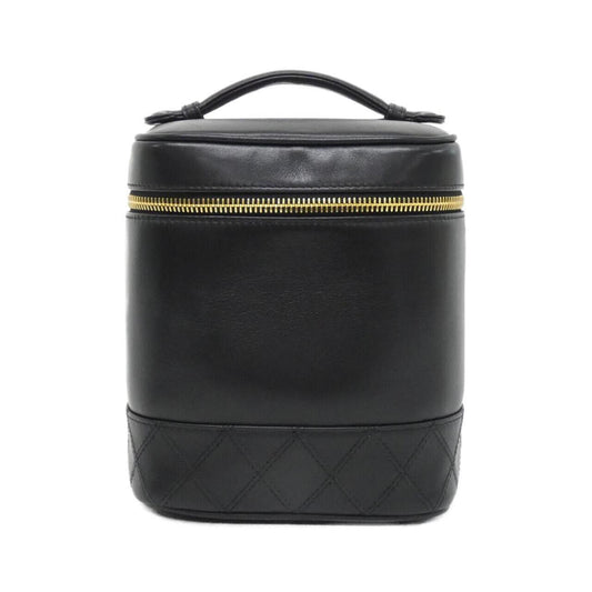 Chanel Black Leather Handbag (Pre-Owned)