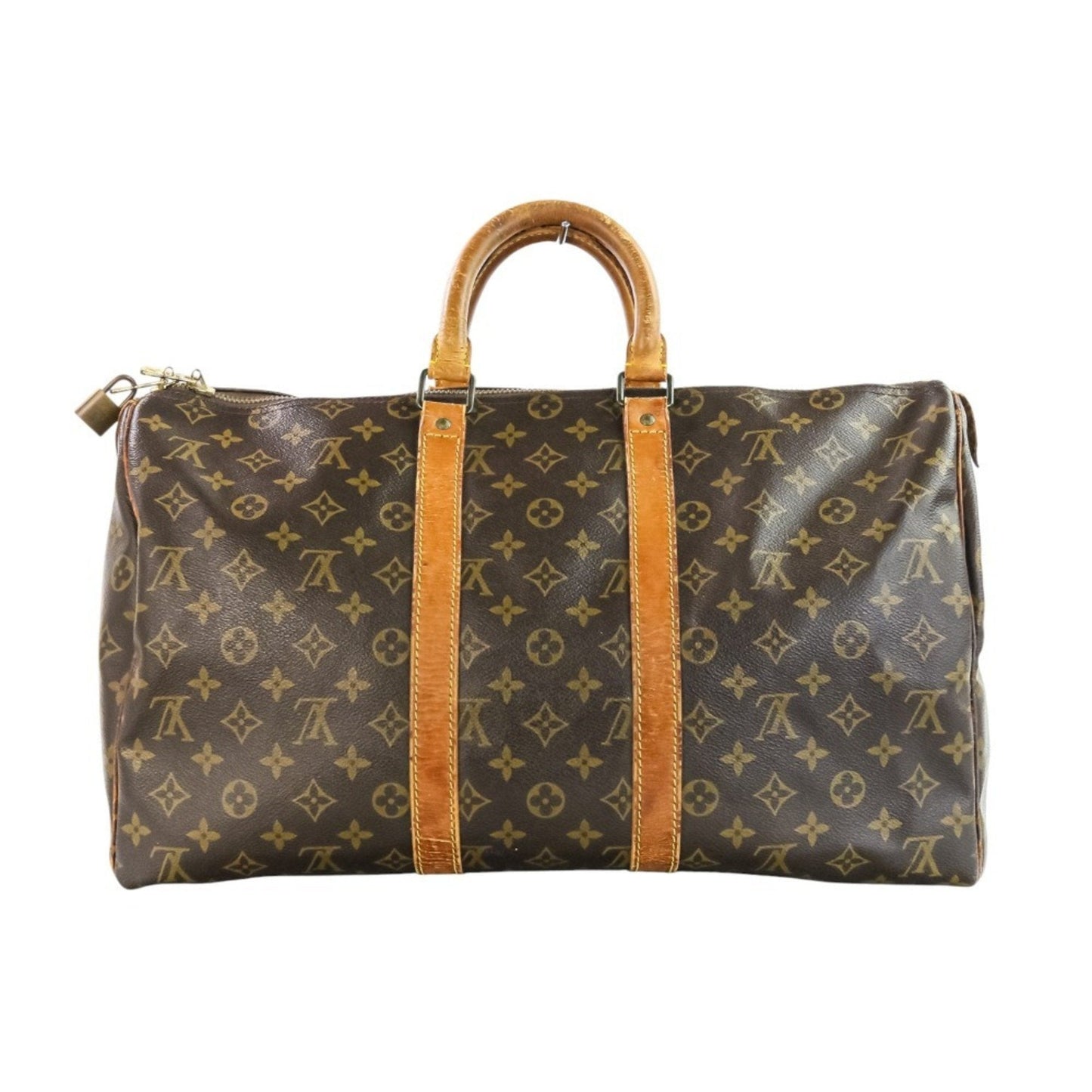 Louis Vuitton Brown Monogram Boston Bag (Pre-Owned)