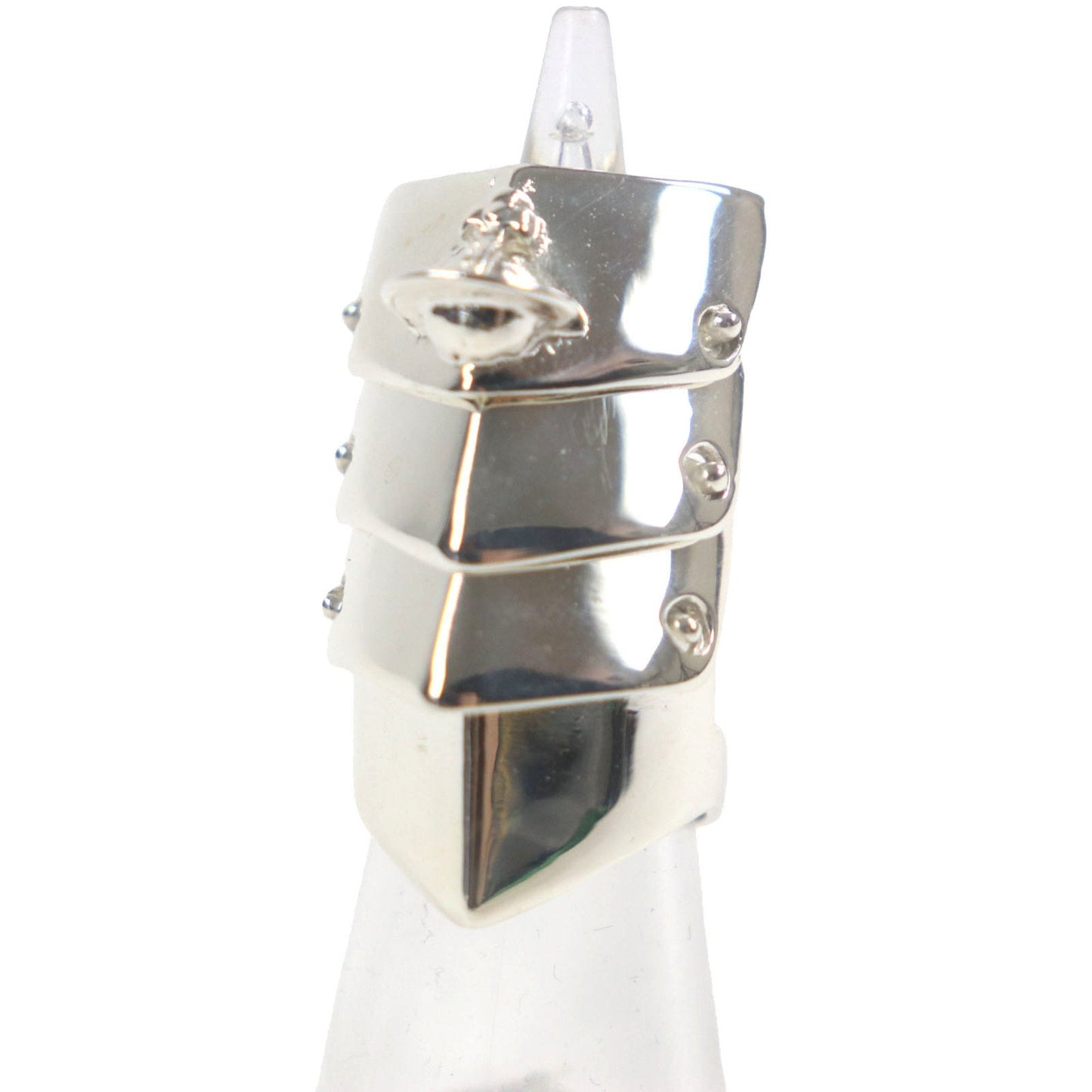 Vivienne Westwood Silver Silver 925 Band Ring (Pre-Owned)