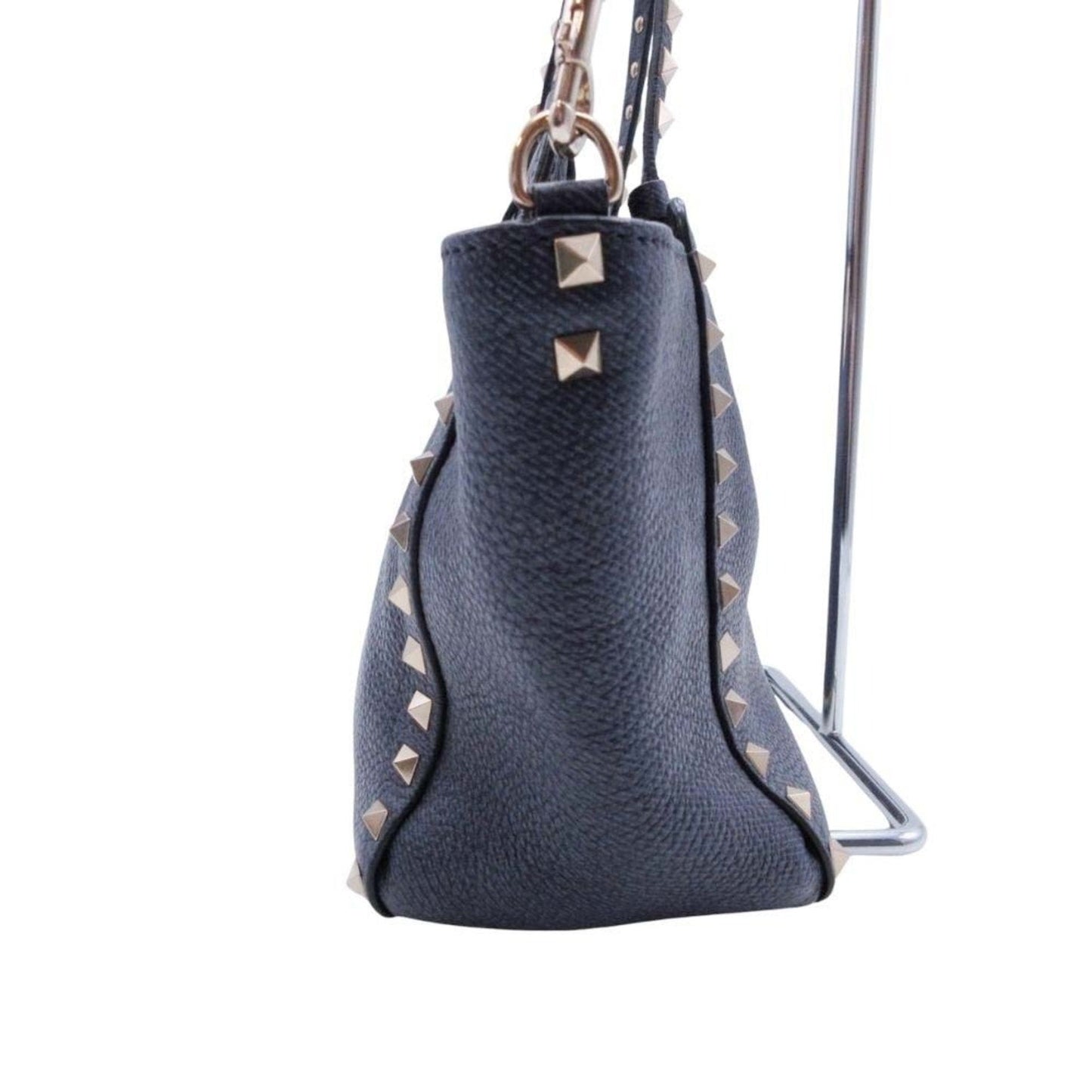 Valentino Garavani Navy Handbag Tote Bag (Pre-Owned)